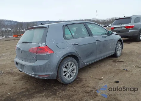 2015 Volkswagen Golf Tsi S 4-Door z USA, uszkodzony, nr VIN 3VW217AU8FM075452
